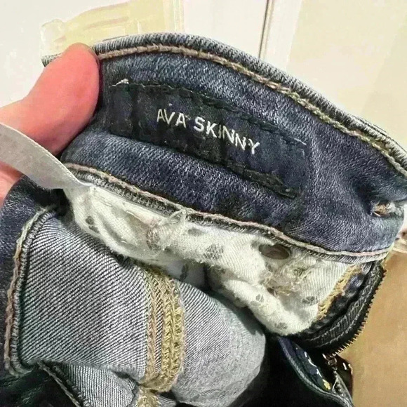 Lucky Brand Ava Skinny Jeans Size 0 - Picture 6 of 11